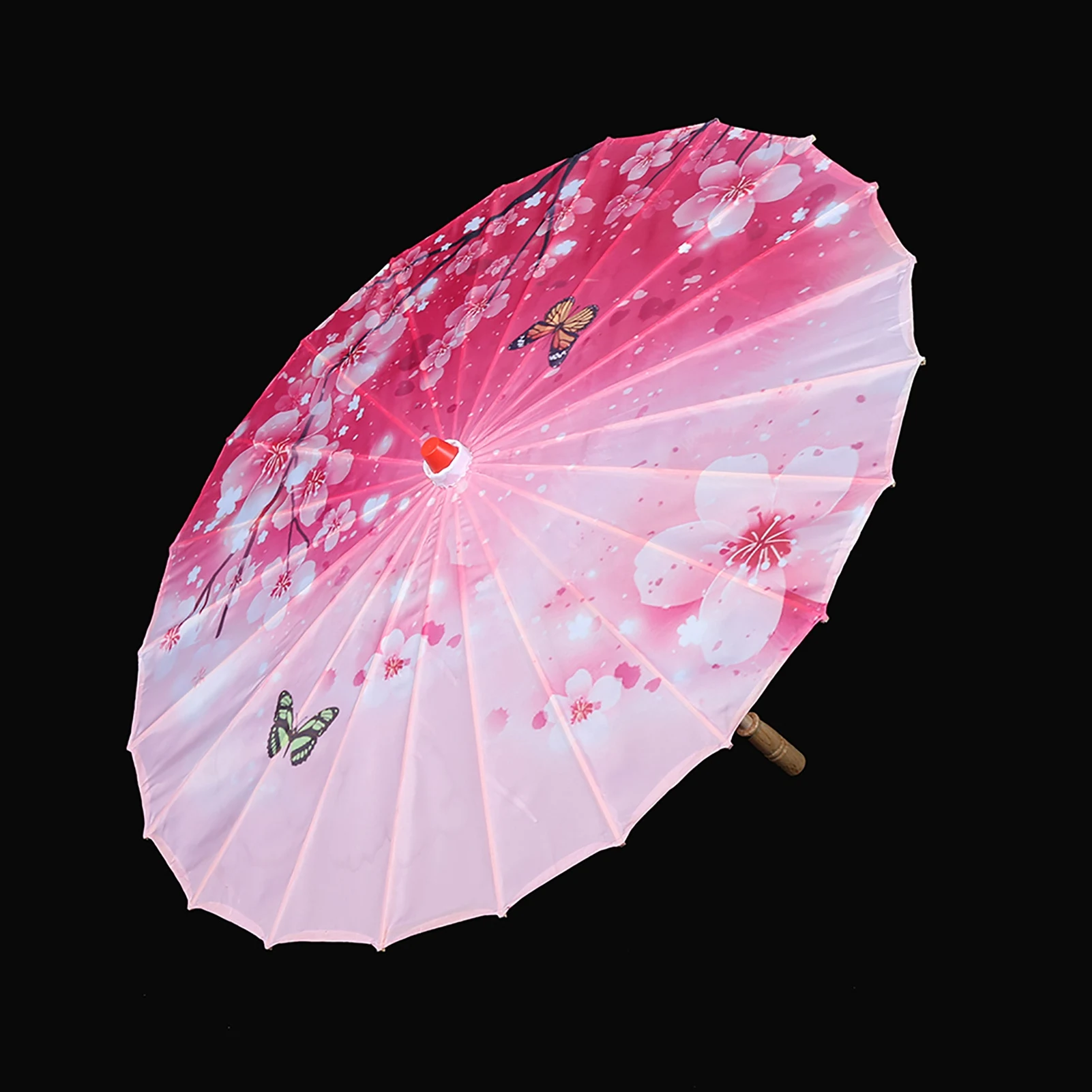 Fabric Umbrella Parasol Umbrella Rainproof Women Handmade Windproof Chinese Classical Dance