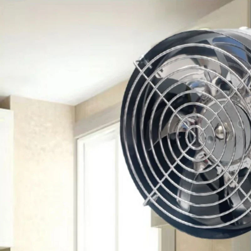 High Air Volume Free Installation Rental Lampblack Machine Household Kitchen Integrated Forming Strong Pipe Exhaust Fan