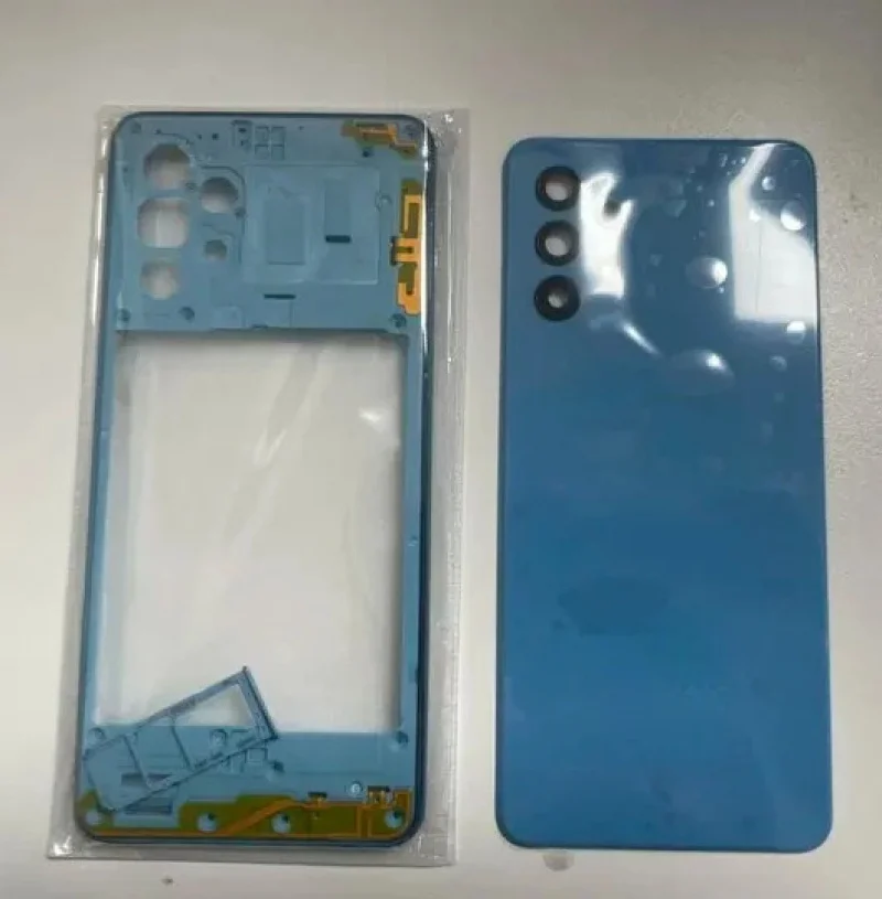 Samsung Phone Case Full housing case for Samsung Galaxy A32 4G A325 middle frame cover battery back cover rear with camera lens replace