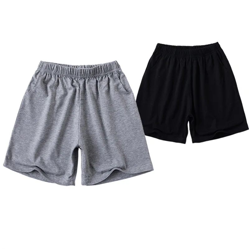 

Summer Boys Shorts Cotton Solid Sports Pants