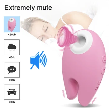 Powerful Clitoris Sucker Vibrator for Women Female Clit Sucking Stimulator 15 Modes USB Recharge Massager Adult Sex Toys 6