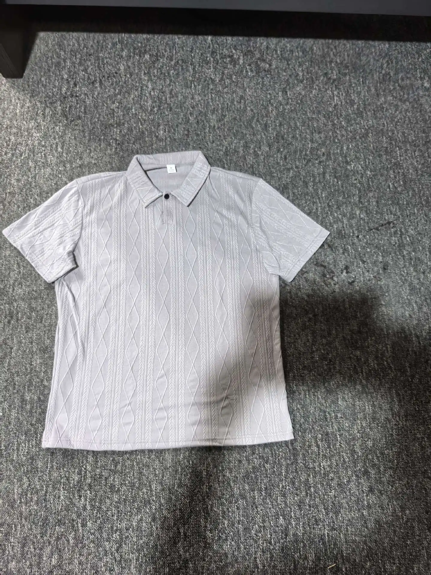 Knitted Polo Shirt – Men's Retro Summer Lapel Tee | Breathable Lightweight Top