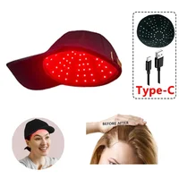 Bonnet de croissance des cheveux à infrarouge gible, thérapie à la lumière rouge, anti-chute, relaxant, cuir chevelu, soin des cheveux, nouveau, 96 pièces, 660nm et 850nm 5
