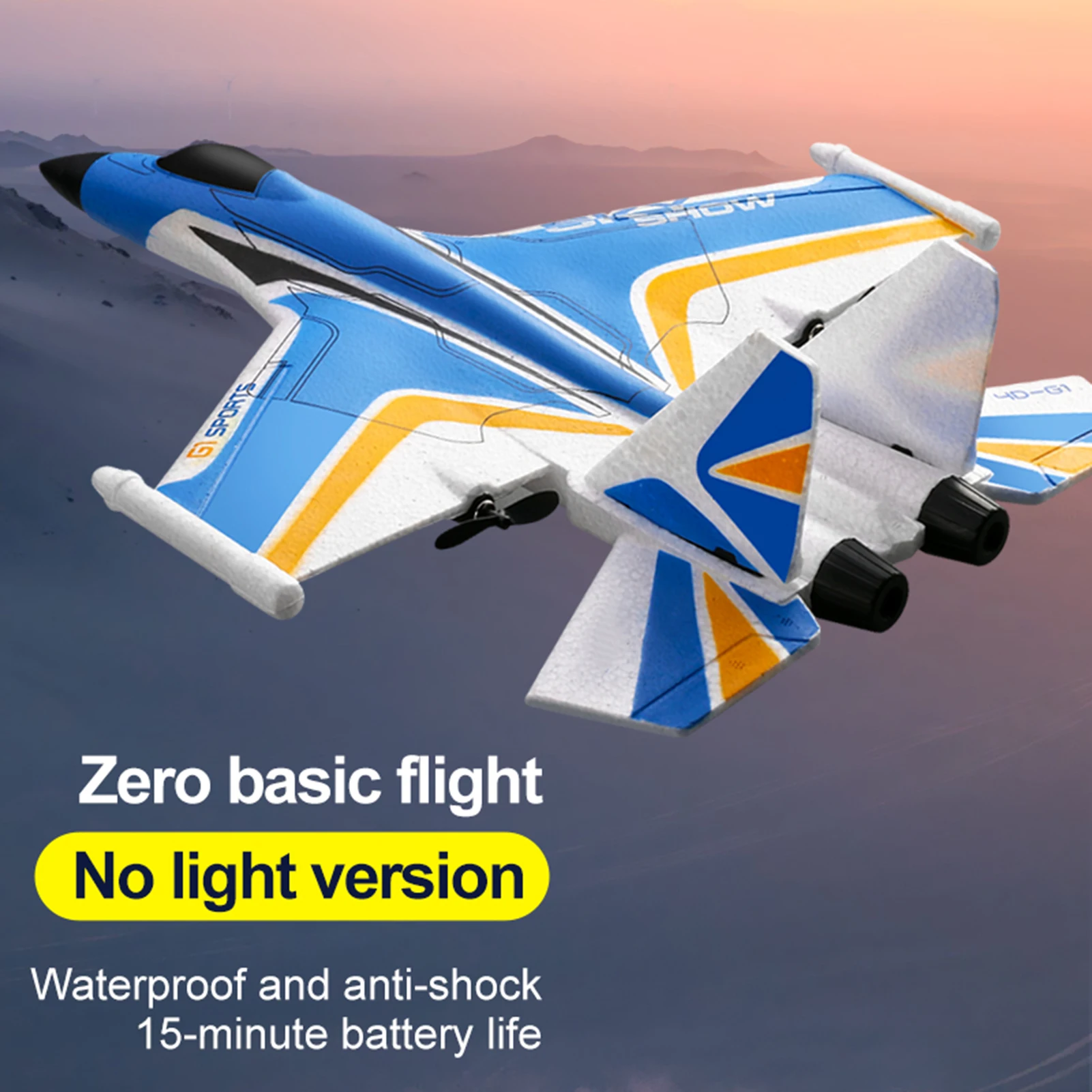 RCAirplane24GHzRCPlaneGlidingAircraftFlightToysforAdultsKidsBoysGyroscope