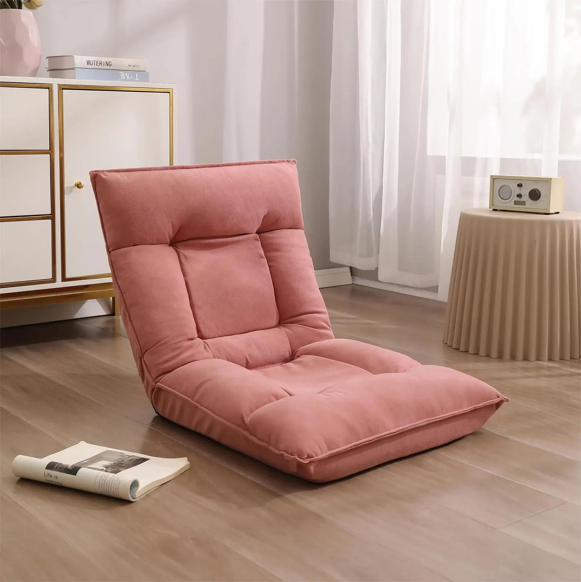 

Aoliviya Sh New B 250.00G Fold Foldable Recliner Bay Window Single Lazy Sofa Living Room Leisure Armchair Wholesale Lunch Break