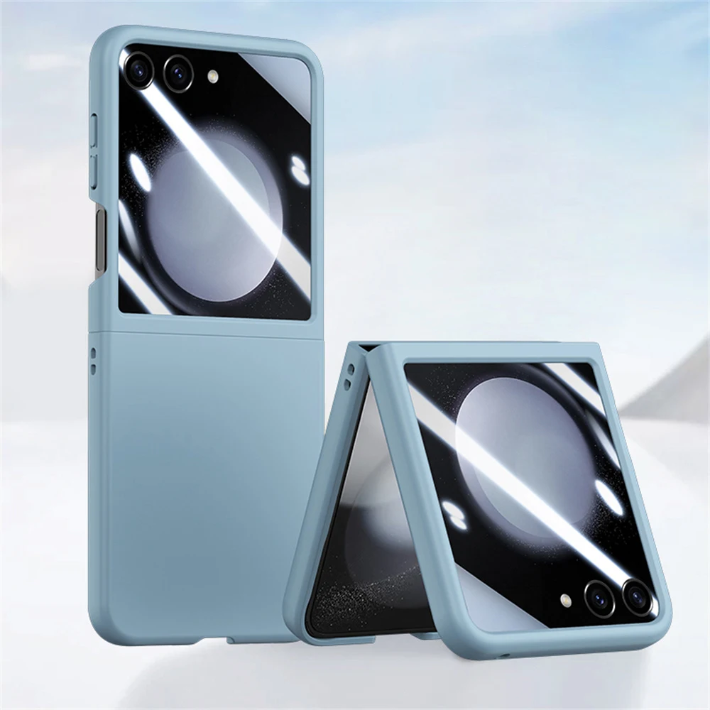 Luxury Ultra Slim Matte Shockproof Case with Screen Protector