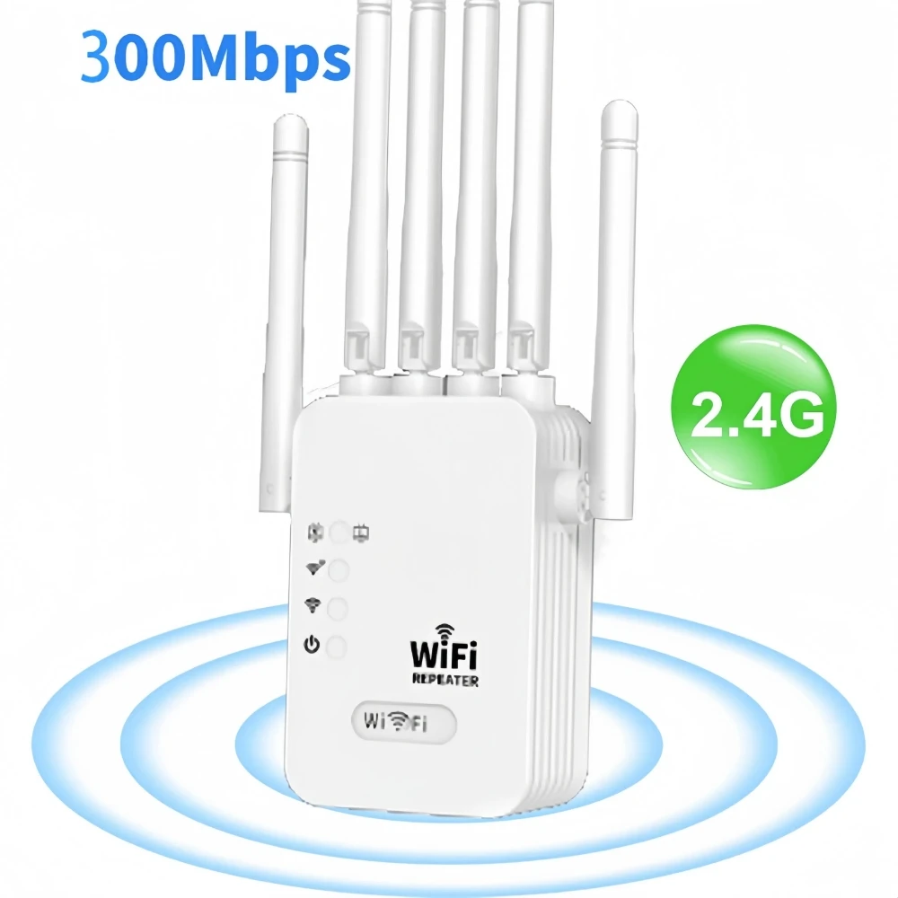 1200 Mbps Kablosuz WiFi Tekrarlayıcı WIFI Genişletici WiFi Güçlendirici 2.4G/5G Ağ Amplifikatörü 360 ° Küçük Ofis İçin Tam Kapsama Sinyali