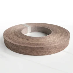 Natural Black Walnut Wood Veneer Edgebanding with Hot Melt Adhesive - 5m (Black Black Walnut)