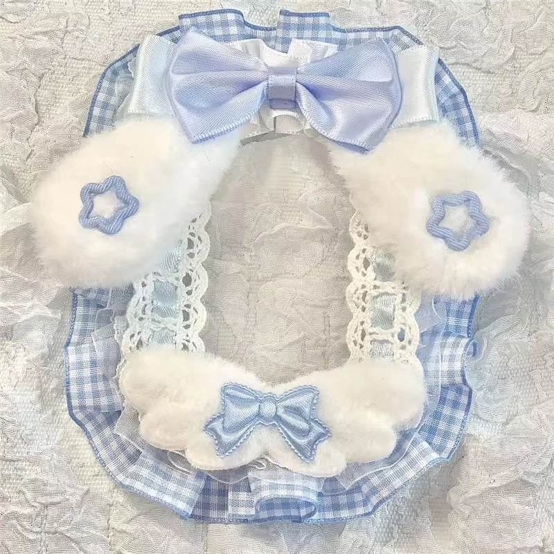 K-Pop Kawaii Handmade Lace Photocard Toploader Card Case Holder Keychain Fans Photo Protective Cover Cute Lolita Badge Ornament 2