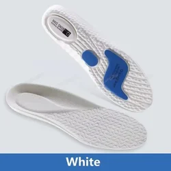 Enhanced Shock Absorption Orthopedic Sport Insoles - EU35 - 36 (White)