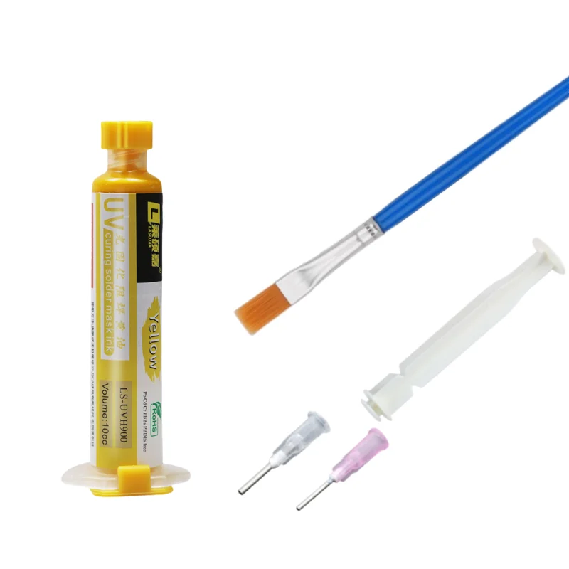 UV Curing Green Solder Mask Ink for PCB Protection and Electronic Repair