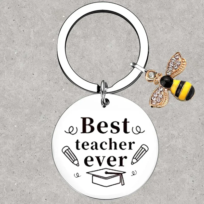 

Hot Teacher Gift Keychain Teacher Appreciation Gifts Key Rings Best Teacher Gifts