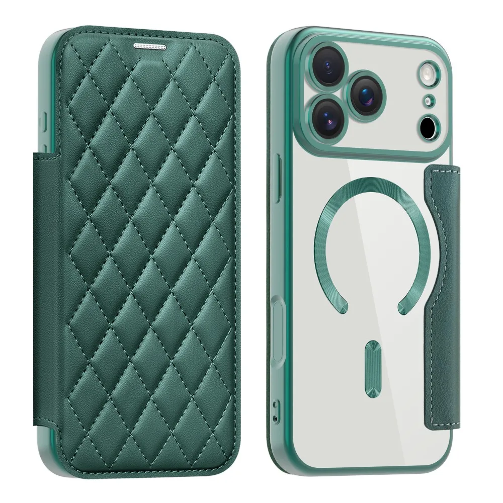 Premium PU Leather Magnetic Flip Wallet Phone Case with Card Slot Cover