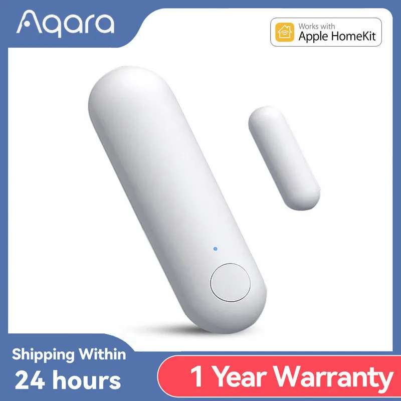 Aqara 문짝 및 창문 센서 P1 Zigbee 3.0 스마트 홈 무선 보안 유도 마그네틱 스마트 경보 시스템, 애플 홈키트용