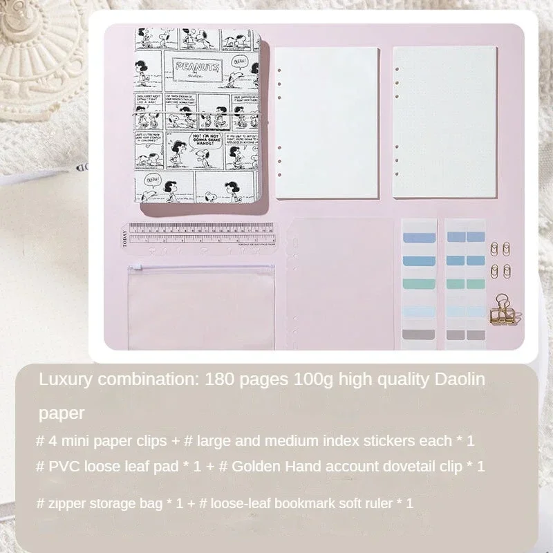 Herlitz Flex Notebook Refill – A6 Size, 2 X 40 Sheets Squared Paper For Interchangeable Notebook Covers