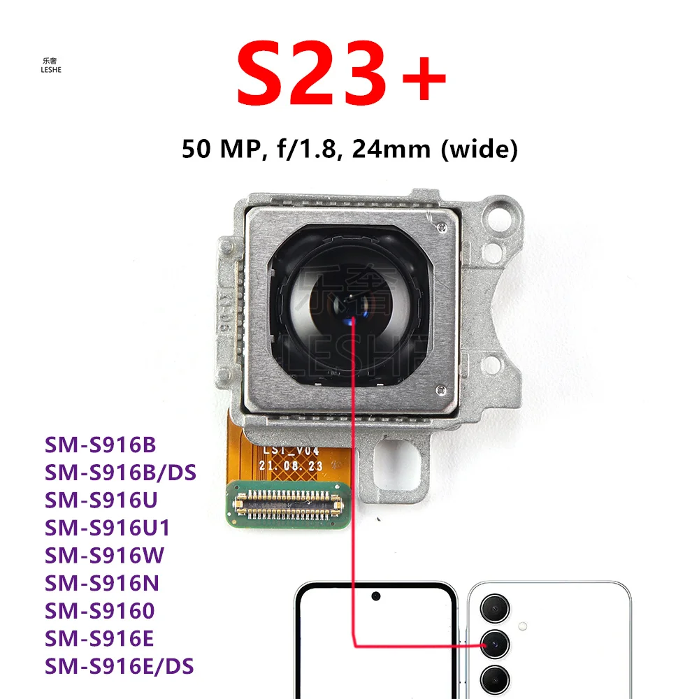 High-Resolution 50MP Rear Camera Module Replacement