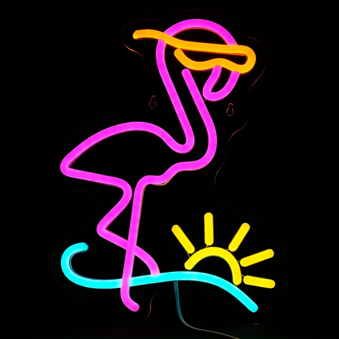 Vibrant Flamingo LED Neon Light
