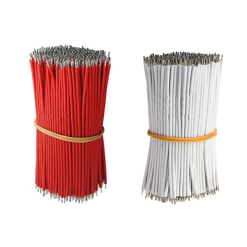 

2/3/5 100 шт. 80 мм 22AWG винтажный гитарный провод для электрогитары красный