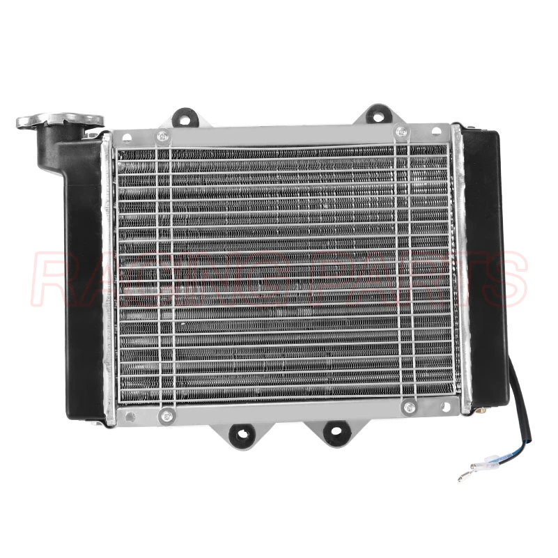 Buggy Rear Radiator ATV Water Cooling Engine Cooler Radiator Cooling + Fan for 150cc 250cc ...