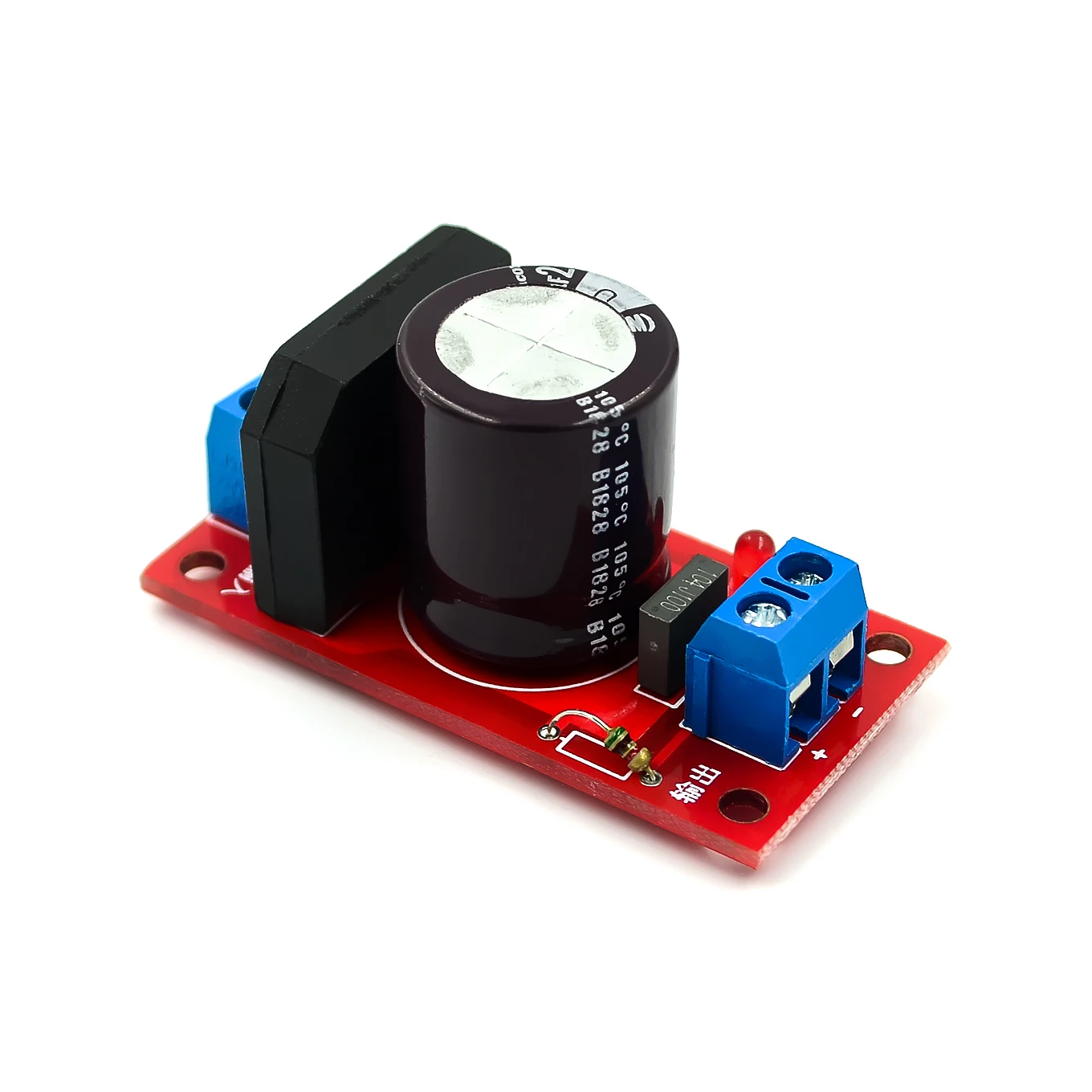 

Rectifier Filter Power Board Rectifier Power Amplifier 8A Rectifier With Red LED Indicator AC Single Power To DC
