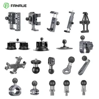 FANAUE 17mm Ball Head Adapter Motorcycle Phone Holder Handlebar for DJI GoPro Insta360 Action Camera GPS Holder Accessories 1