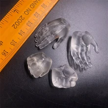 

ERA 1/6th Modern Trend Film Character Iceman Transparent Soft Rubber Hand Model 4PCS/SET For 12inch Body Action Collection