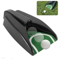 1Pcs Automatic Return Golf Putting Cup Golf Putter Training Aids Indoor/Office Golf Auto Returning Practice for Putting Trainer 1