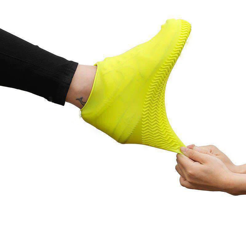 Silicone Galoshes Waterproof Shoe Covers Rain Boots
