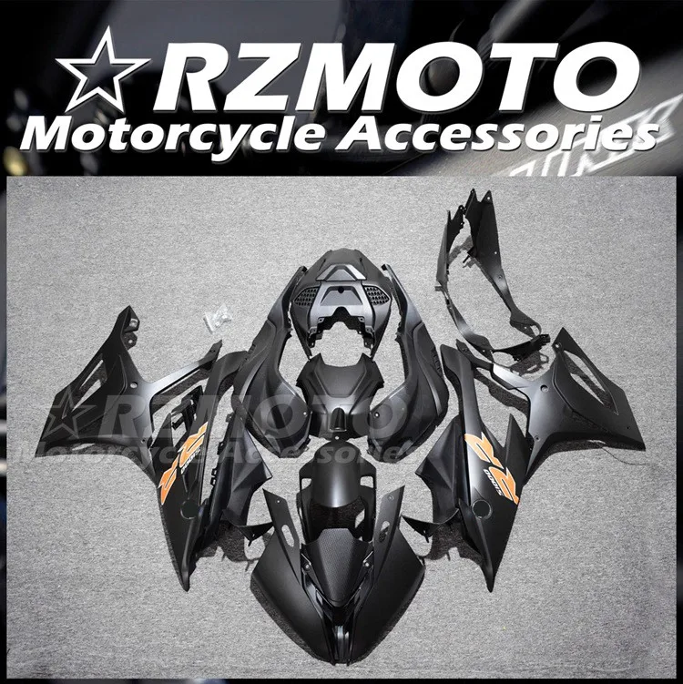 

Комплект обтекателей из АБС-пластика для мотоцикла, подходит для HP4 BMW S1000RR 2019 2020 2021 2022 19 20 21 22, черный матовый комплект кузова, 4 подарка
