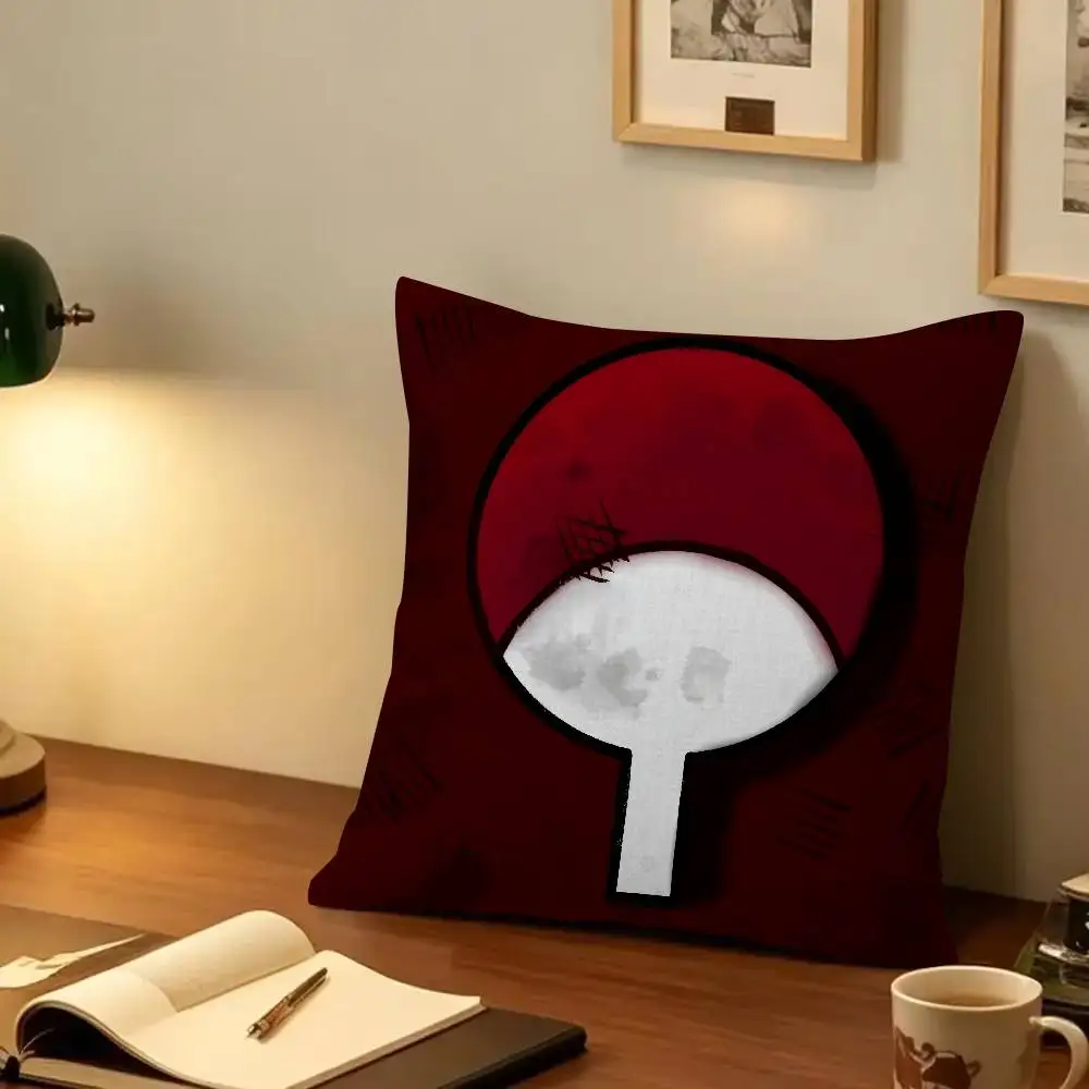 NARUTO Decorative Cushion Cover - Anime-Inspired Throw Pillow Case for Sofa & Car, Perfect Christmas Gift
