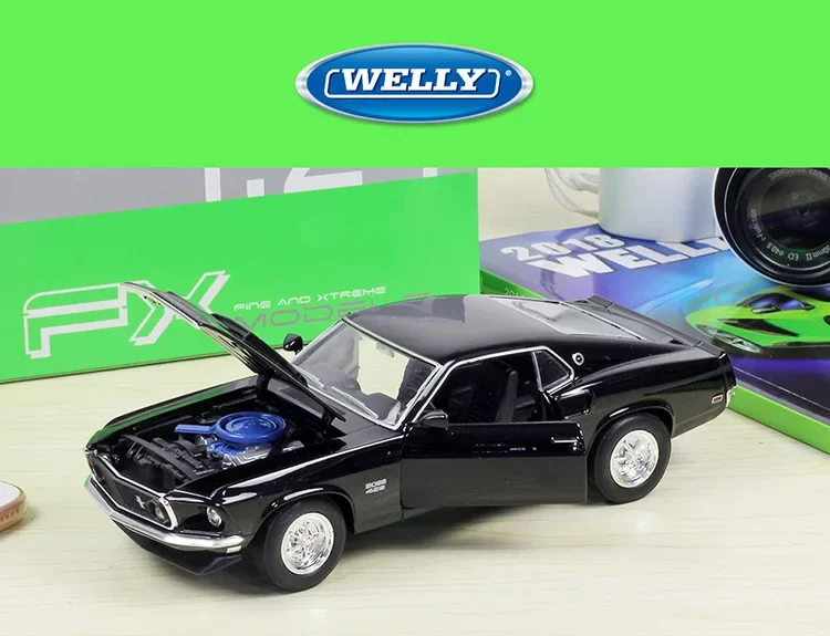 1/24 1969 Ford Mustang Boss 429 （カスタム品） 1969-ford-mustang-boss-429-1-
