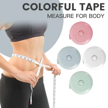1.5m/60In Double Scale Soft Tape Measure Portable Soft Tape Measure for Weight Loss Medical Body Measurement Sewing Tailor Craft