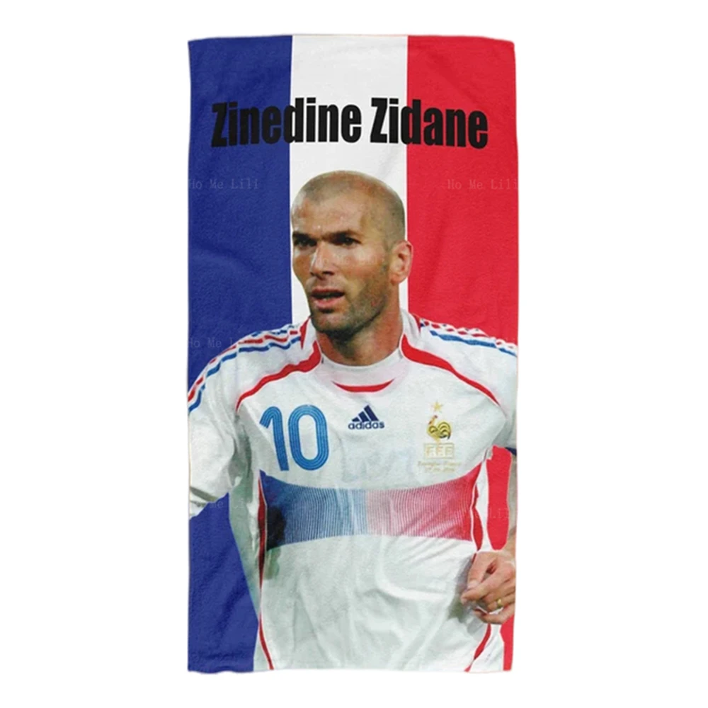 

Zinedine Zidane French Soccer Quick-Drying Towel