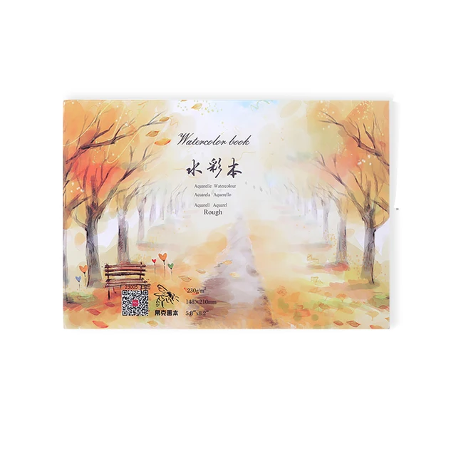 A3/A4/A5 Thick Cotton Watercolour Paper Painting Book Transfer Water Color  Sketchbook Drawing Papel Acuarela Art Supplies