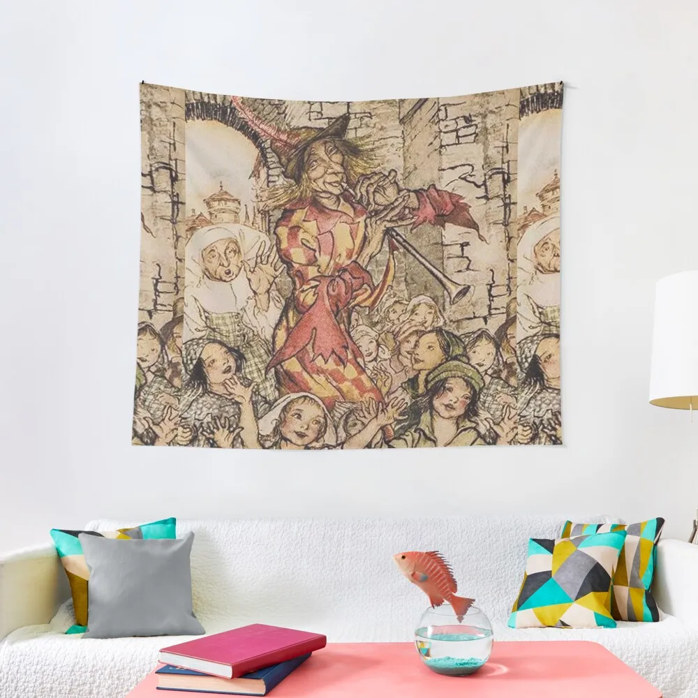 

The Pied Piper of Hamelin Tapestry Cute Room Things Bedroom Decorations Decoration For Bedroom Tapestry