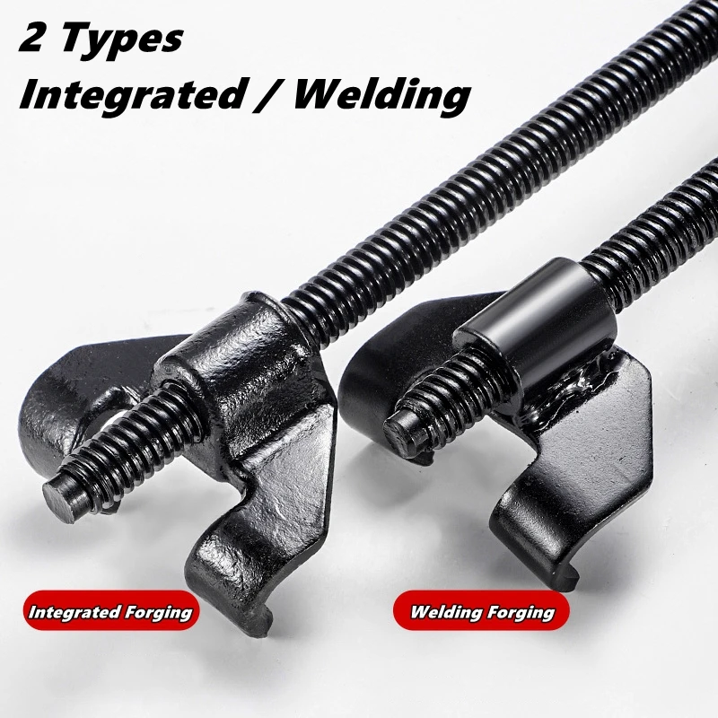 Motorcycle Strut Spring Compressor Kit - Dual Tool Set for Front Strut Replacement and Manual Removal