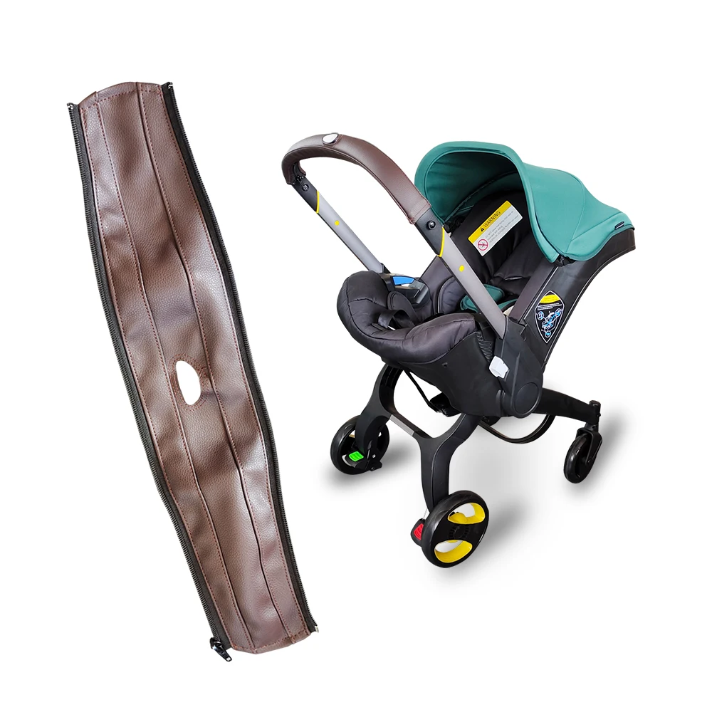 Accessori Per Passeggini Copertura Della Maniglia Per Donna/Doona Carrozzina Bracciolo Custodia Protettiva In Pu Cover In Pelle