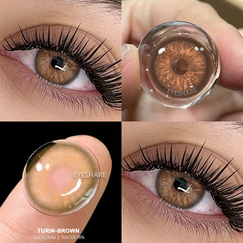 AMARA 2 stücke Farbe Kontaktlinsen Für Augen Natürliche Auge Grau Farbe Objektiv Kosmetische Weiche Augenlinsen Schönheit Schüler Blaue Linse jährlich – Detail 23
