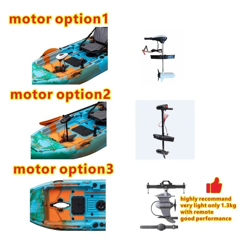 Good Sales 2026 3 Sections New 2 Person Mult-Power Dual Use Drive Modular Kayak Detachable Material Water Resistant image 3