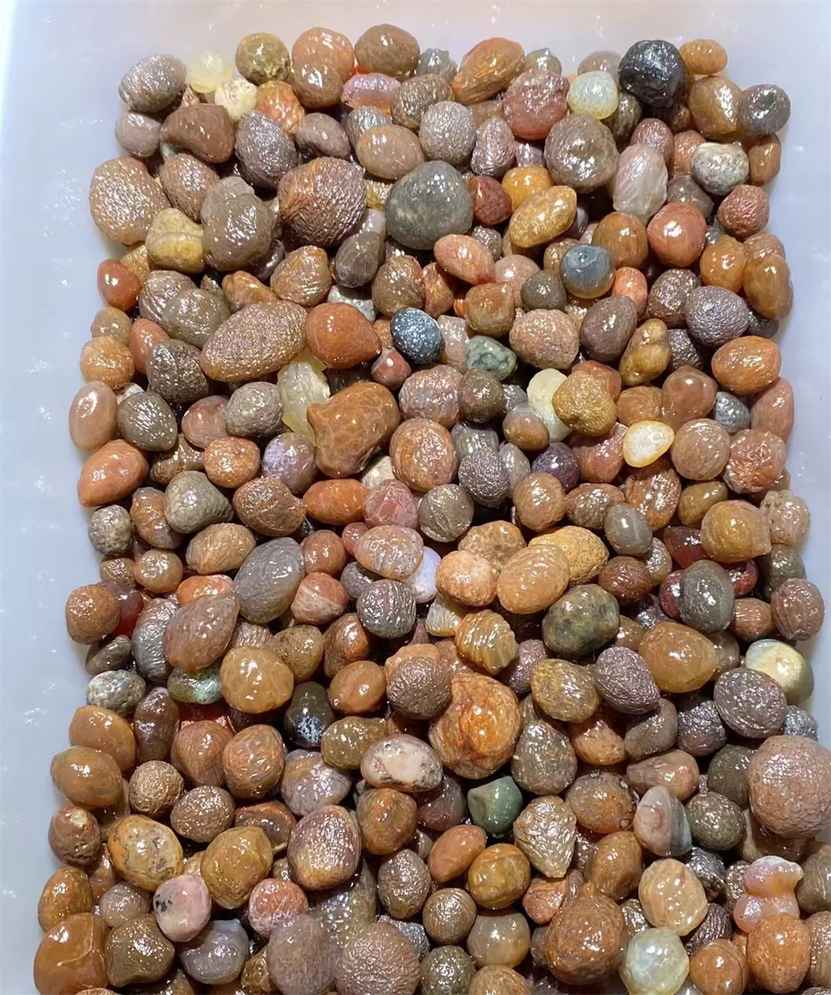1.7kg/lot Specialty Natural Coffee Vein Yarn Stone Loose Beads Gobi agate grain Pretty texture Oily diy pendant rare