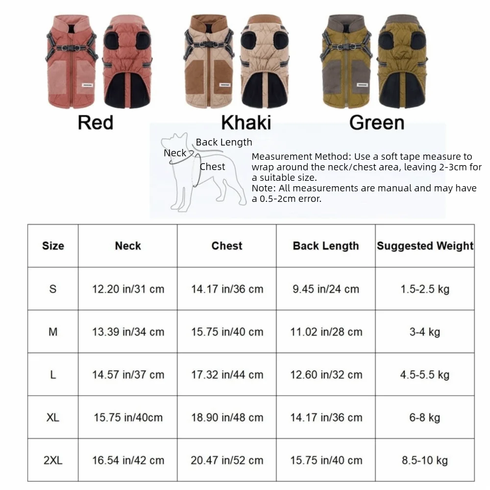 애완동물 의류 조절 가능한 등 부분 겨울용 강아지 재킷 두꺼운 따뜻한 플리스 애완동물 코트 방수 방풍 애완동물 다운 코트 강아지 스포츠 의류