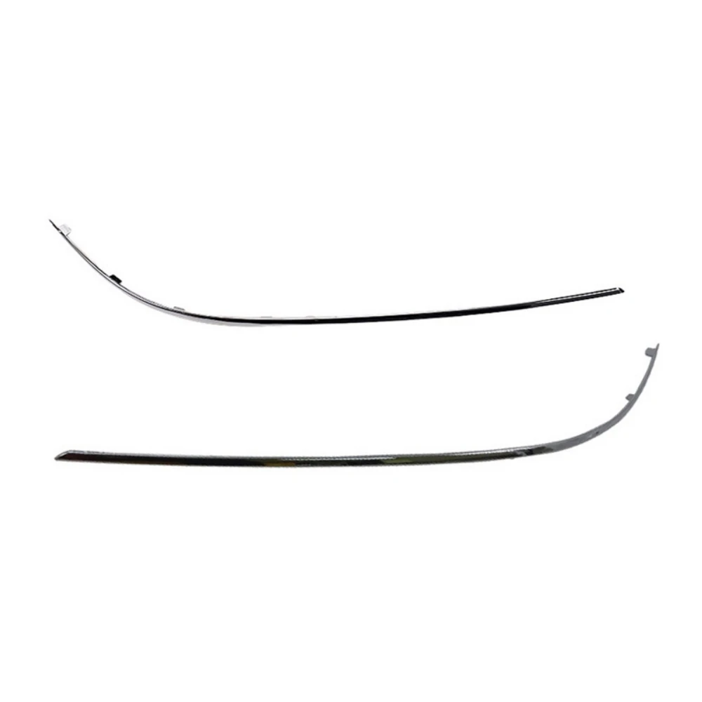 NEW Decorative Bumper Trim Strip Chrome Moulding Silver OE# 2128850321 2128850421 For Mercedes Benz E Class W212 E350 2009-2012 detail image 1
