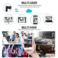 Mini caméra WiFi 4K HD nouvellement améliorée, prise en charge de la visualisation à distance, détection de mouvement, caméra de style nounou domestique DIY 2