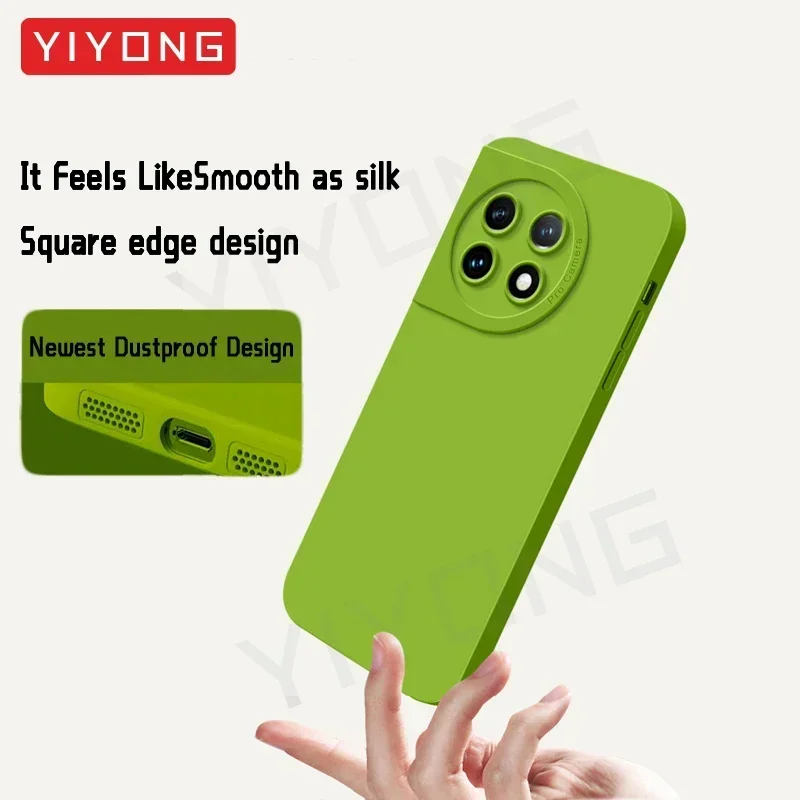 Silky Liquid Silicone Shockproof Phone Case - YIYONG