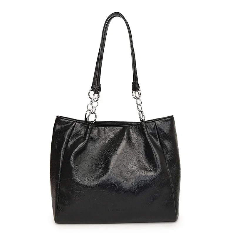 thumbnail image 1 of Bolsos de hombro de una sola moda con remaches, bandolera de diseñador de lujo, bolsos de mano para mujer, bandolera de alta calidad, versátil, Y2k, 1 of 5