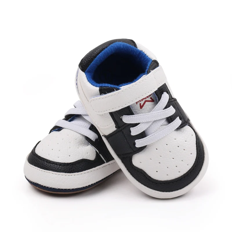 Baby Sneaker High Quality Spring and Autumn Sport Shoes TPR Sole Anti-slip PU Water Proof 2024 New Fashion Boys Sneaker BSK3163 6