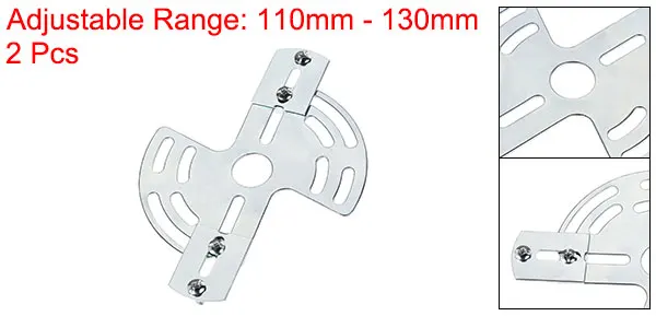 2Pcs Light Crossbar Kit Adjustable Light Fixture Mounting Bracket Fixture Crossbar with Screw for Chandelier Wall Lighting
