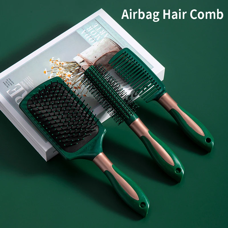 

Fashion Women Girls Hair Comb Scalp Massage Comb Professional Salon Hairdressing Wet Curly Detangle Hair Brush Comb