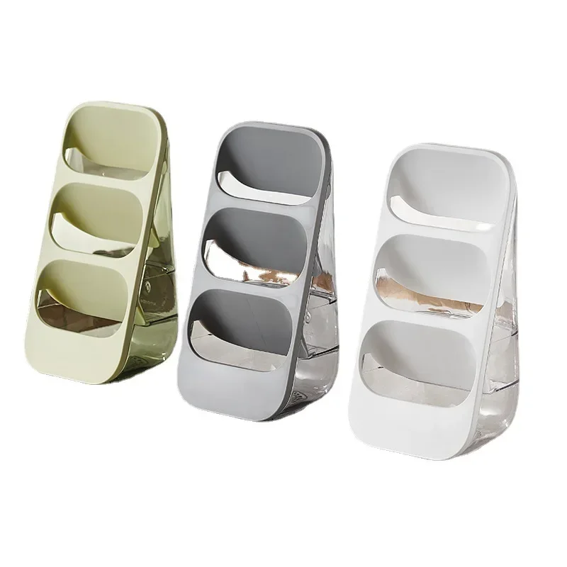 2PCS Cutlery Storage Tray Knife Block Holder Tableware Organizer Spoon Fork Separation Box Kitchen Drawer Container Cabinet