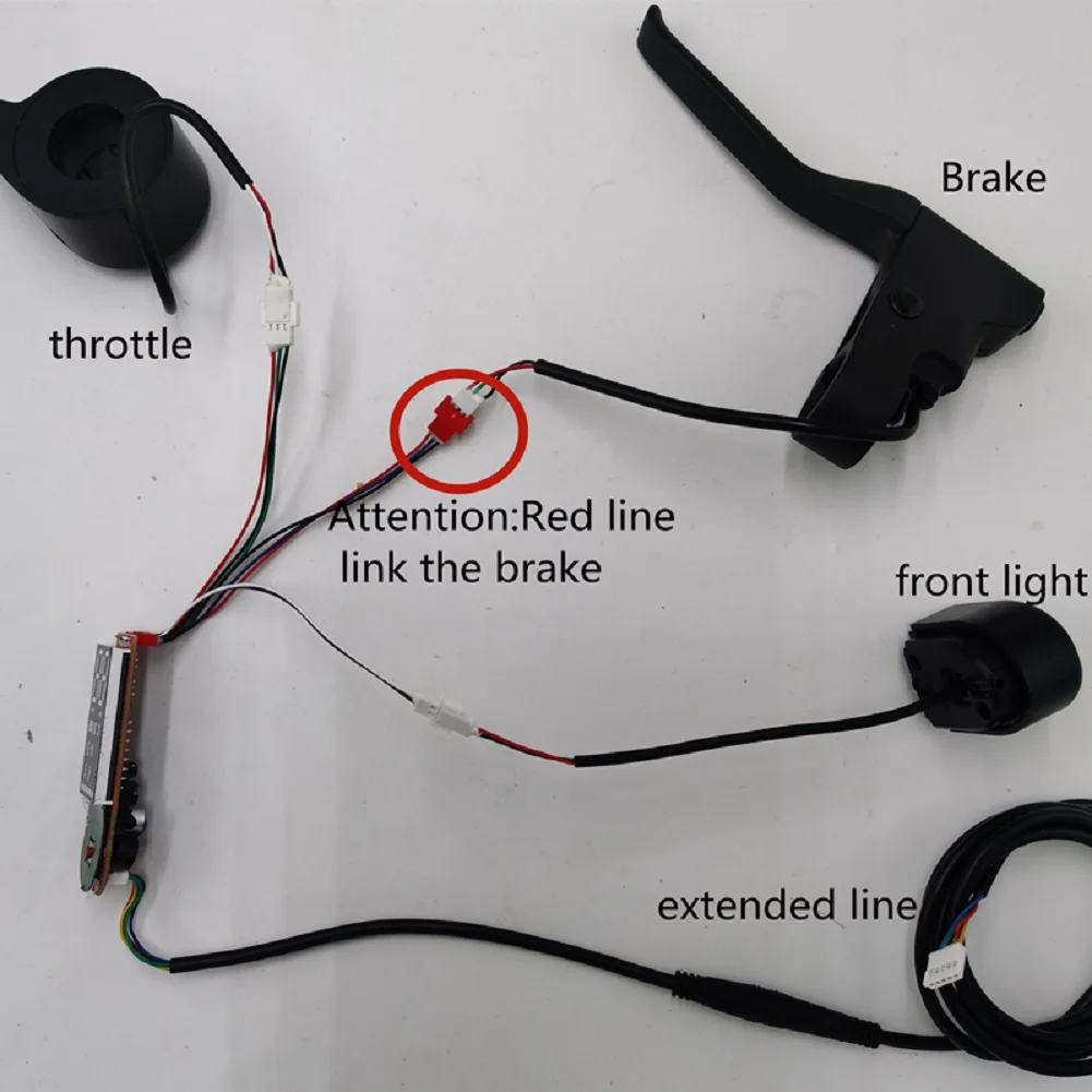 Controlador para salpicadero de patinete eléctrico XiaoMi M365, acelerador de 36V, 350W, accesorios de repuesto, 1 Juego